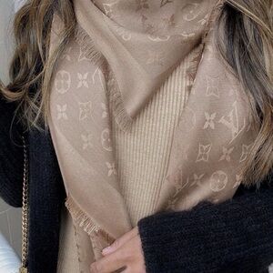 Elegant Tan Scarf